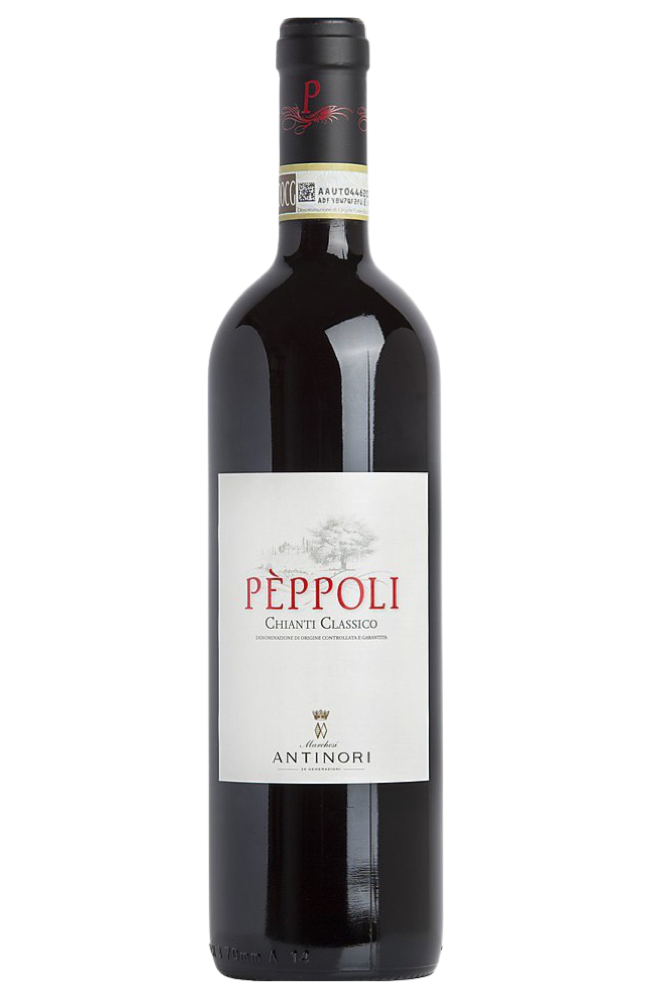 Antinori Peppoli - Chianti Classico DOCG 75cl from Spades Wines & Spirits. A refined Chianti Classico with aromas of red cherries, violets, and subtle hints of spice. This medium-bodied wine offers vibrant acidity, soft tannins, and flavors of ripe red berries, complemented by a touch of oak. With its smooth finish, it's an excellent choice to pair with traditional Tuscan dishes, such as pasta with tomato sauce, grilled meats, or pizza. A true expression of Chianti Classico’s charm and elegance.