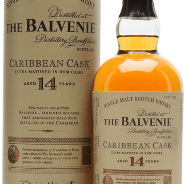 Buy Balvenie 14 Year Old Caribbean Cask 70cl 43%. We deliver