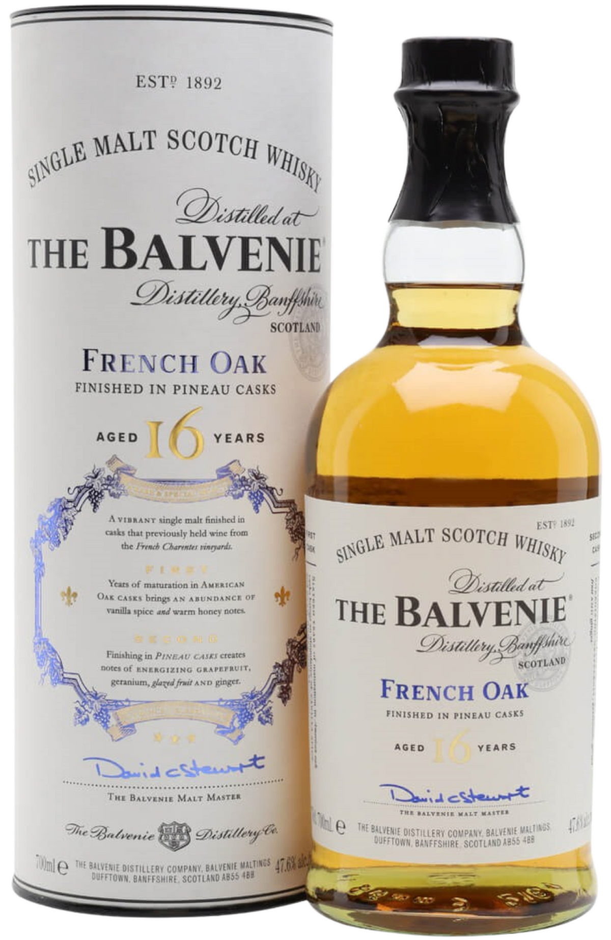 Buy Balvenie 16 Years French Oak + GB 47,6% 70cl. We deliver