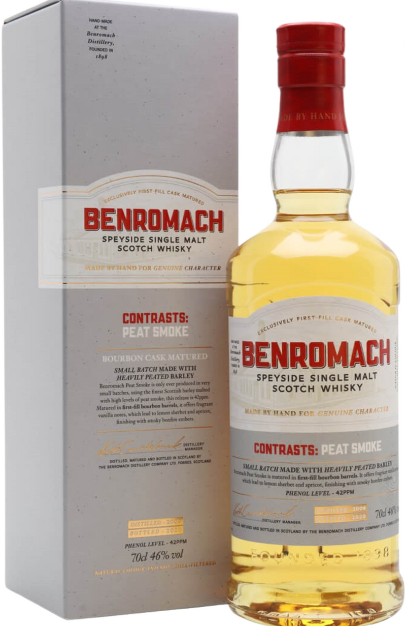 Benromach Peat Smoke 2010 + GB 46% 70cl