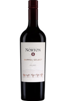 Bodega Norton Malbec Barrel Select 75cl bottle from Spades Wines & Spirits. A premium Argentine Malbec, crafted with precision and aged in oak barrels for added complexity. This wine showcases rich flavours of blackberry, plum, and hints of vanilla, with smooth tannins and a long, velvety finish. Perfect for pairing with grilled steaks, lamb, and mature cheeses.