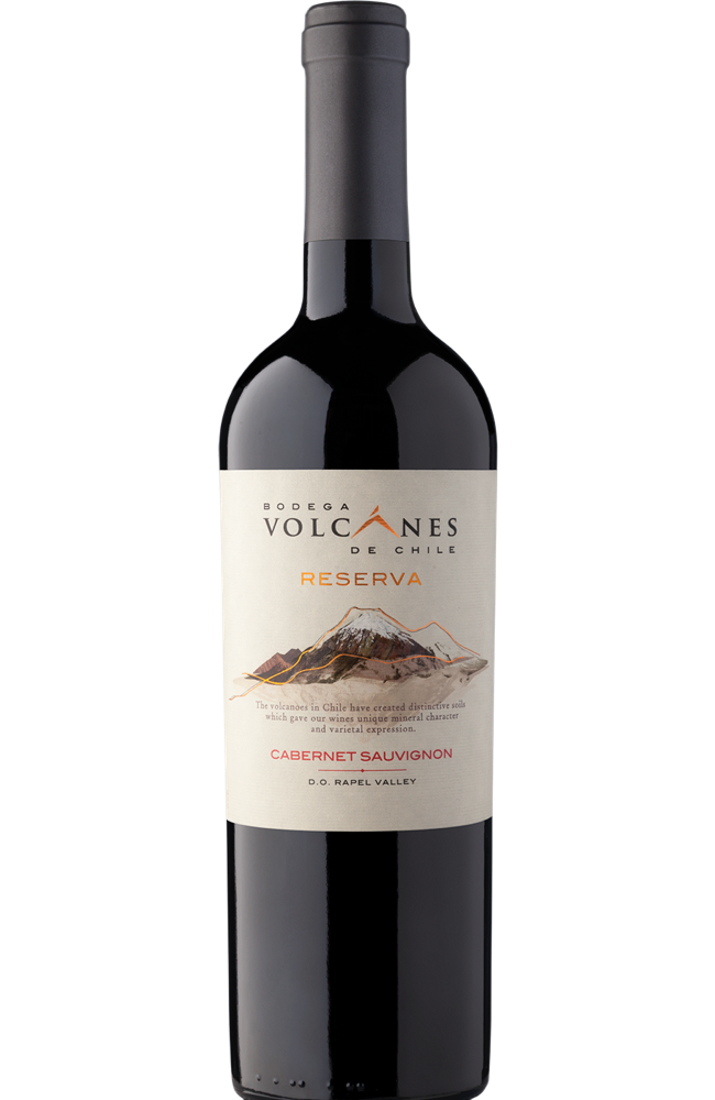 Cabernet Sauvignon Reserva , Chile 75cl - Bodega Volcanes. Buy Wines Malta