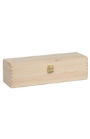 Wooden Wine Box x 1 bottle