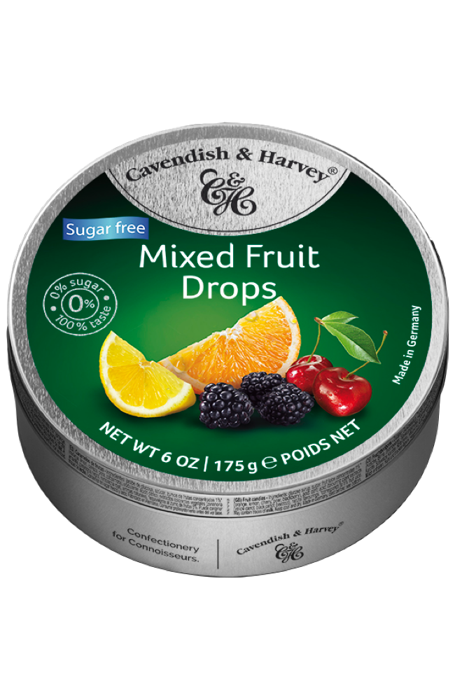 C&H Mixed Fruits Sugar Free 180G