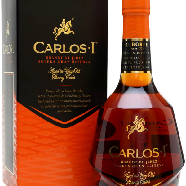 Carlos I Solera Gran Reserva + GB 40% 70cl – Spades Wine & Spirits