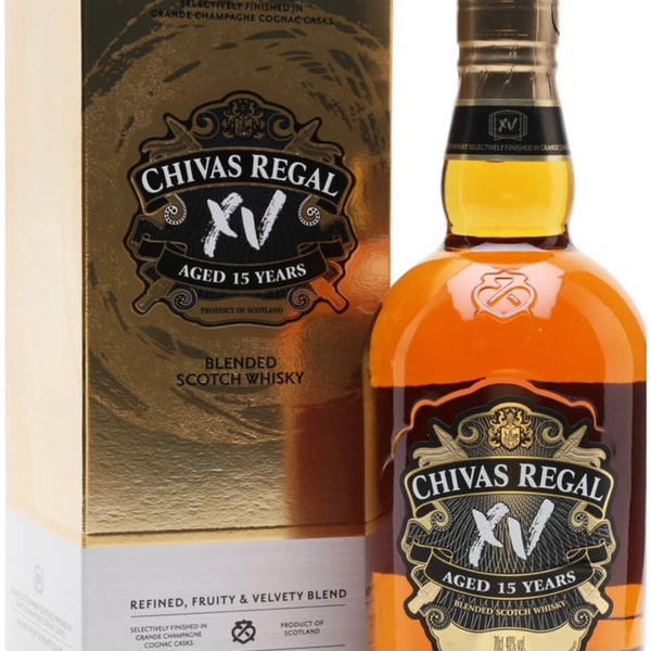 Chivas Regal XV + GB 40% 70cl – Spades Wine & Spirits | 4000+