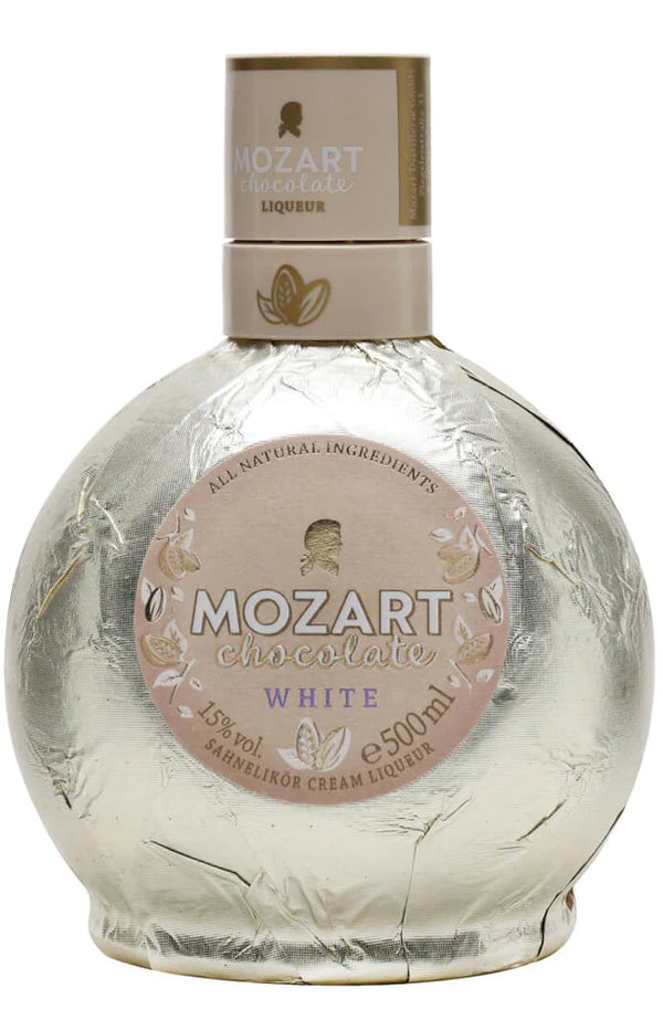 Mozart Chocolate 15% Buy White 70cl. around We Gozo Malta deliver &