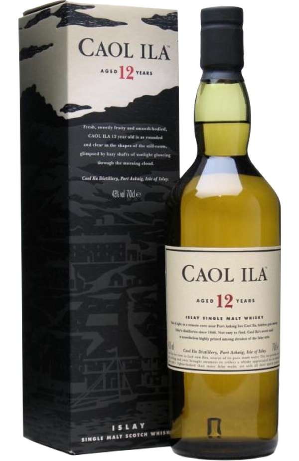 Caol Ila 12 YO Scotch Whisky 0,7L (43% Vol.) - Caol Ila - Whisky