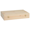 Wooden Wine Box x 4 Bottle