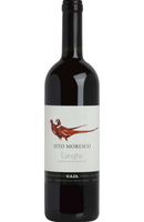 Gaja - Sito Moresco Langhe, 14% ABV, 75cl bottle available at Spades Wines & Spirits. A refined red blend from Piedmont, combining Nebbiolo, Merlot, and Cabernet Sauvignon. It features a ruby red color with aromas of red berries, spices, and floral notes. On the palate, it is elegant and medium-bodied, with flavors of cherries, plums, and a touch of oak, leading to a smooth, lingering finish. Ideal for pairing with roasted meats, pasta, or aged cheeses.
