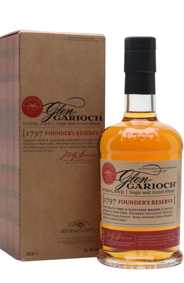Glen Garioch Founders Reserve + GB 48% 70cl