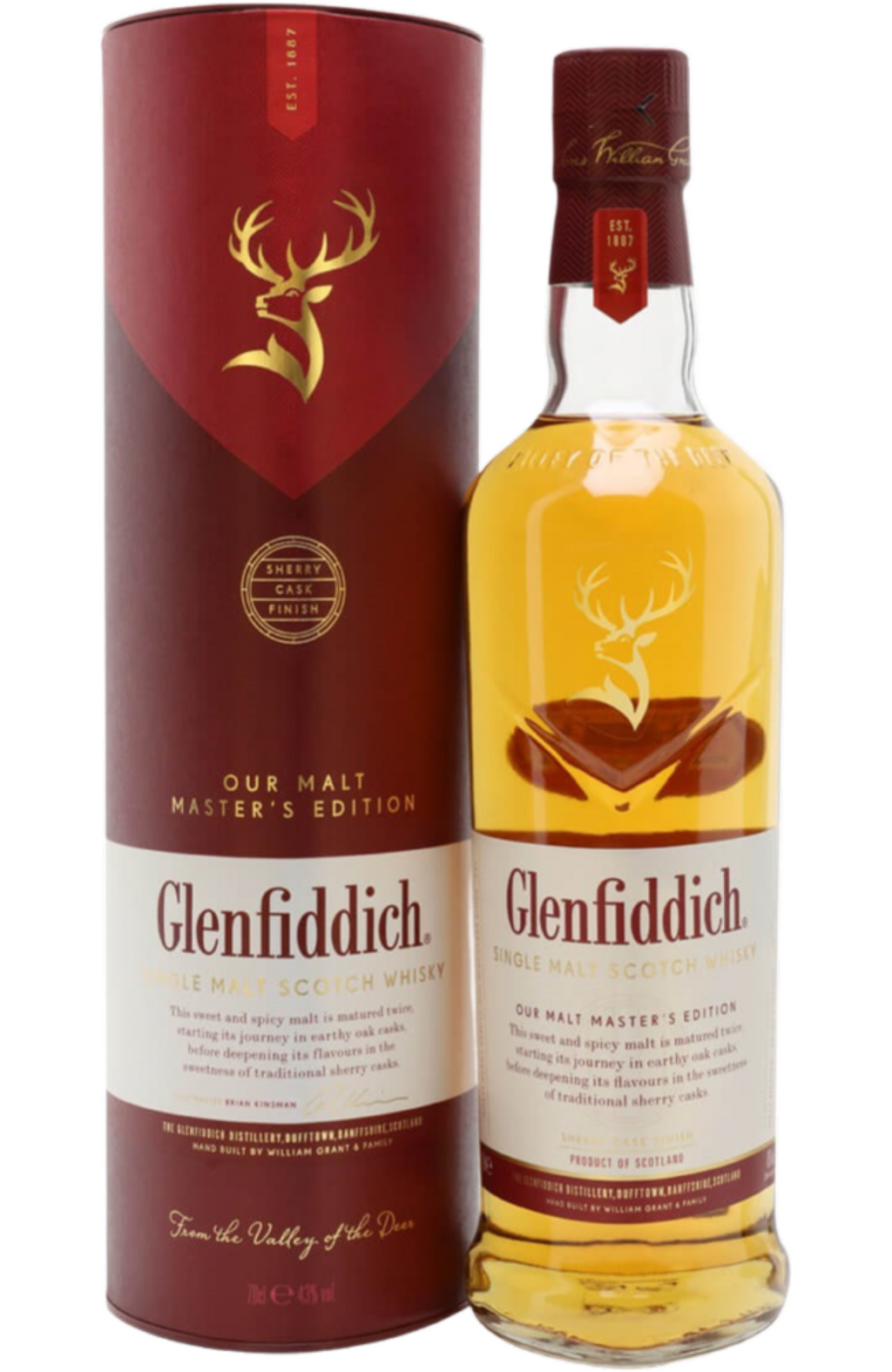 Buy Glenfiddich Malt Master's Edition + GB 43% 70cl. We deliver