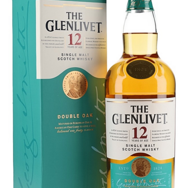 Glenlivet 12 YO + GB 40% 70cl – Spades Wine & Spirits | 4000+