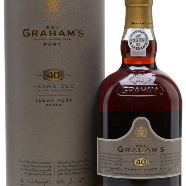 Graham's 40YO Tawny Port 75cl – Spades Wine & Spirits | 4000+