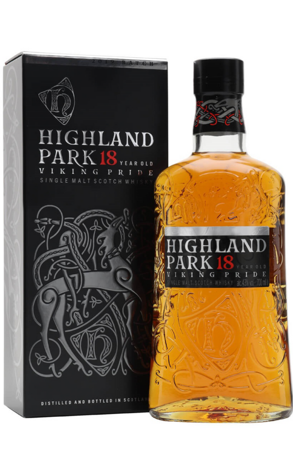 Highland Park 18 Years Viking Pride + GB 43% 70cl