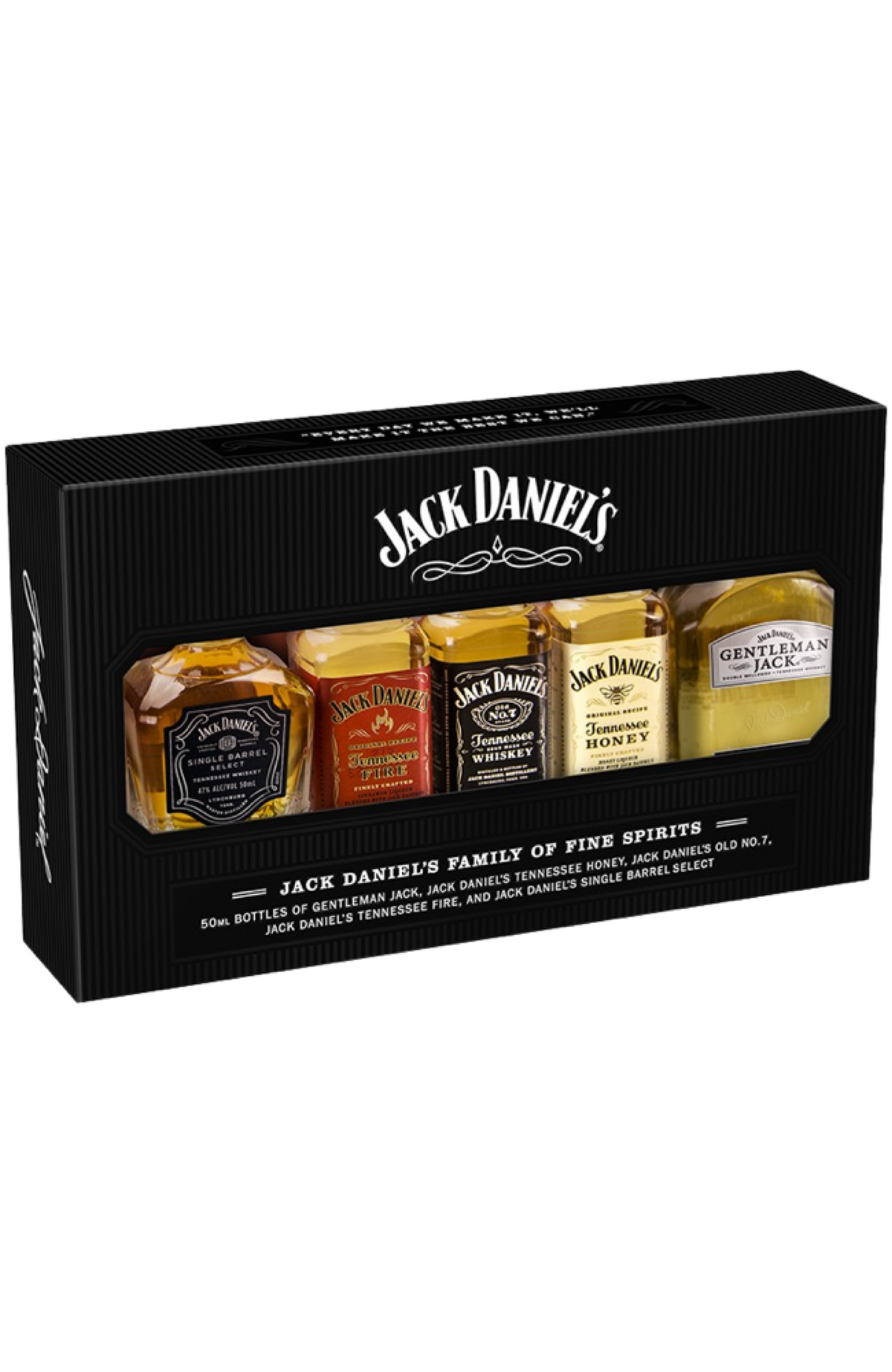 Jack Daniel's Family Mini Pack of 5 (25cl) – Spades Wine & Spirits