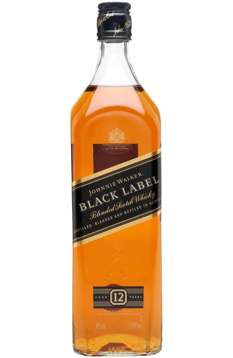 Johnnie Walker Black Label 12YO 1Ltr