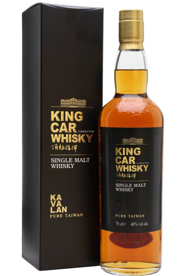 Kavalan King Car Conductor 46% 70cl – Spades Wine & Spirits | 4000 Kavalan King Car Conductor 46% 70cl – Spades Wine & Spirits | 4000