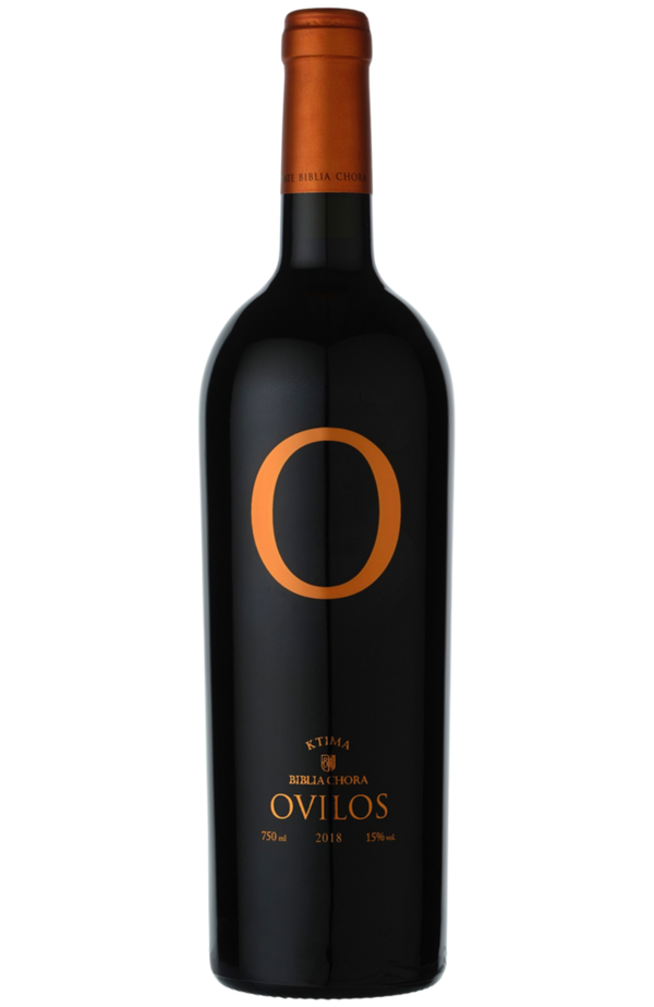 Exquisite Ktima Biblia Chora - Ovilos Red 15% 75cl bottle from Spades Wines & Spirits. This robust Greek red wine boasts a deep ruby color and is crafted with a 100% of Cabernet Sauvignon grape variety. It offers an intense bouquet of dark berries, plum, and spices, with subtle oak undertones. The full-bodied palate delivers rich flavors of ripe fruit, balanced by velvety tannins and a long, smooth finish. Perfect for pairing with hearty dishes, special occasions, or savoring a luxurious glass of wine. 