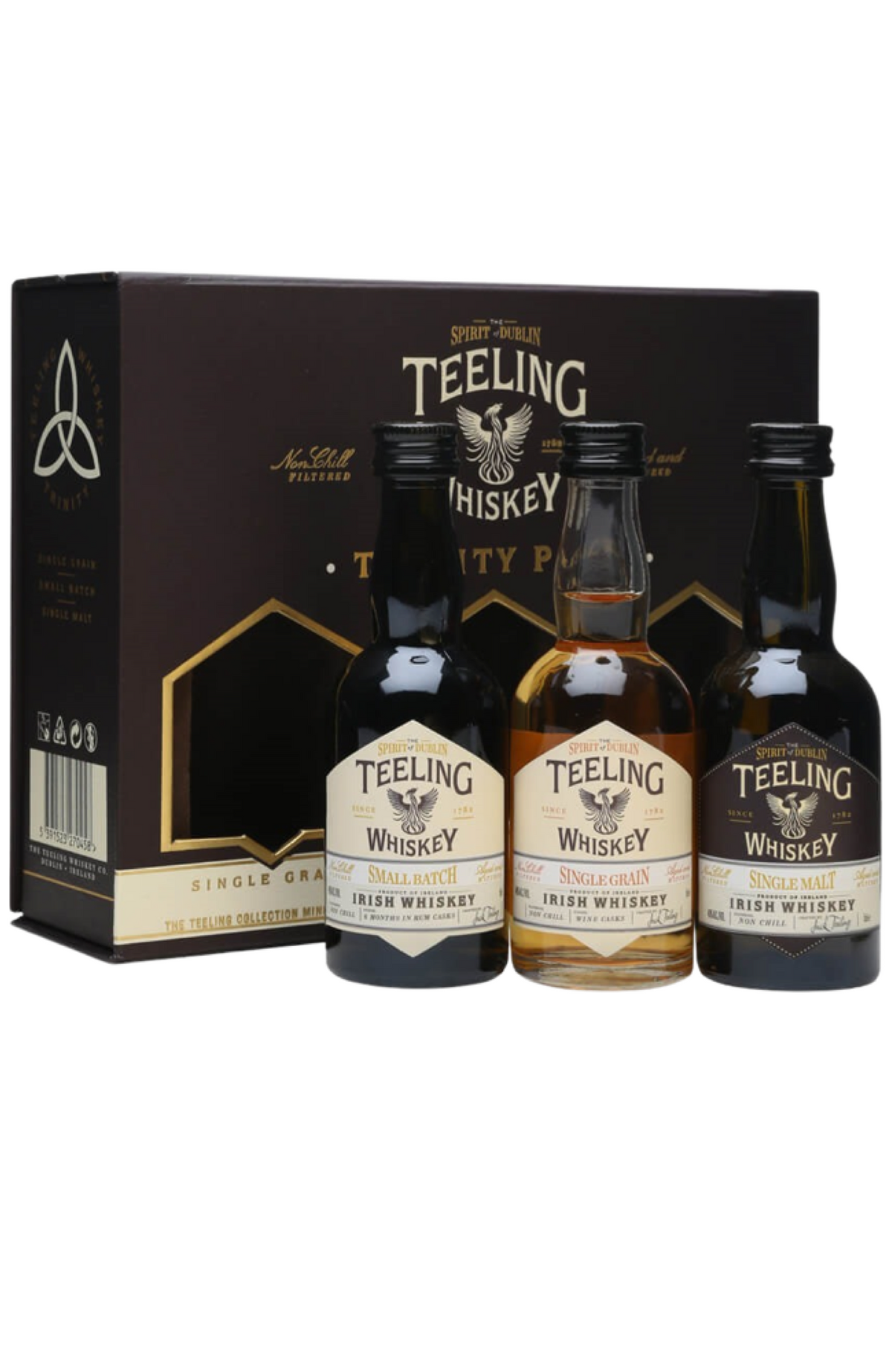 Teeling - Trinity Giftset 46% 15cl – Spades Wine & Spirits | 4000+