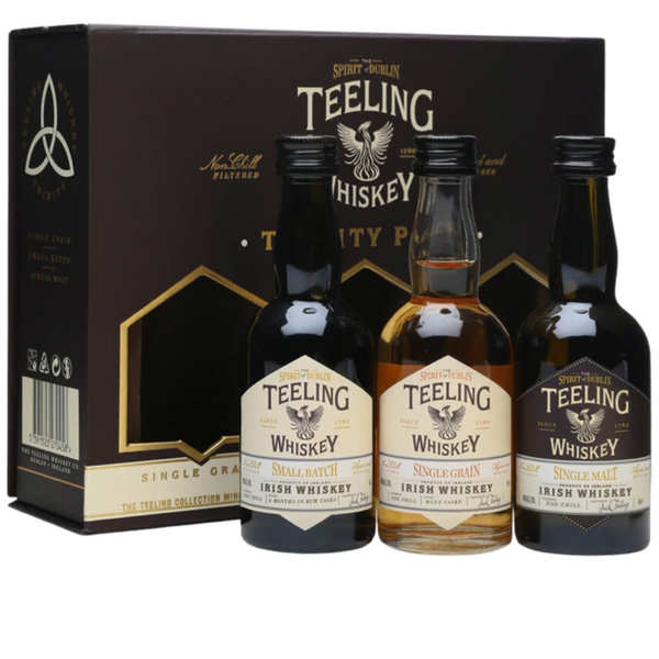 Teeling - Trinity Giftset 46% 15cl – Spades Wine & Spirits | 4000+
