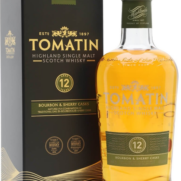 Tomatin 12 Year Old 43% 70cl – Spades Wine & Spirits | 4000+