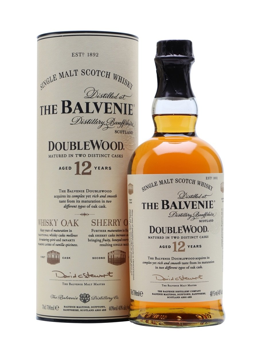 Balvenie 12 YO DoubleWood + GB 40% 70cl – Spades Wine & Spirits
