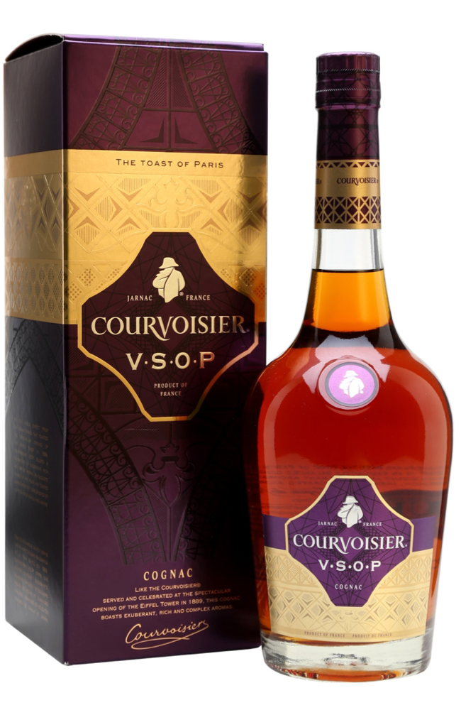 Courvoisier VSOP + GB 40% 70cl – Spades Wine & Spirits | 4000+