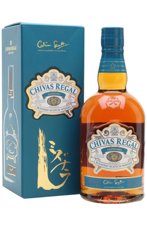Chivas Regal Mizunara 70cl 40%+ Gift Box | Buy Whisky Malta 
