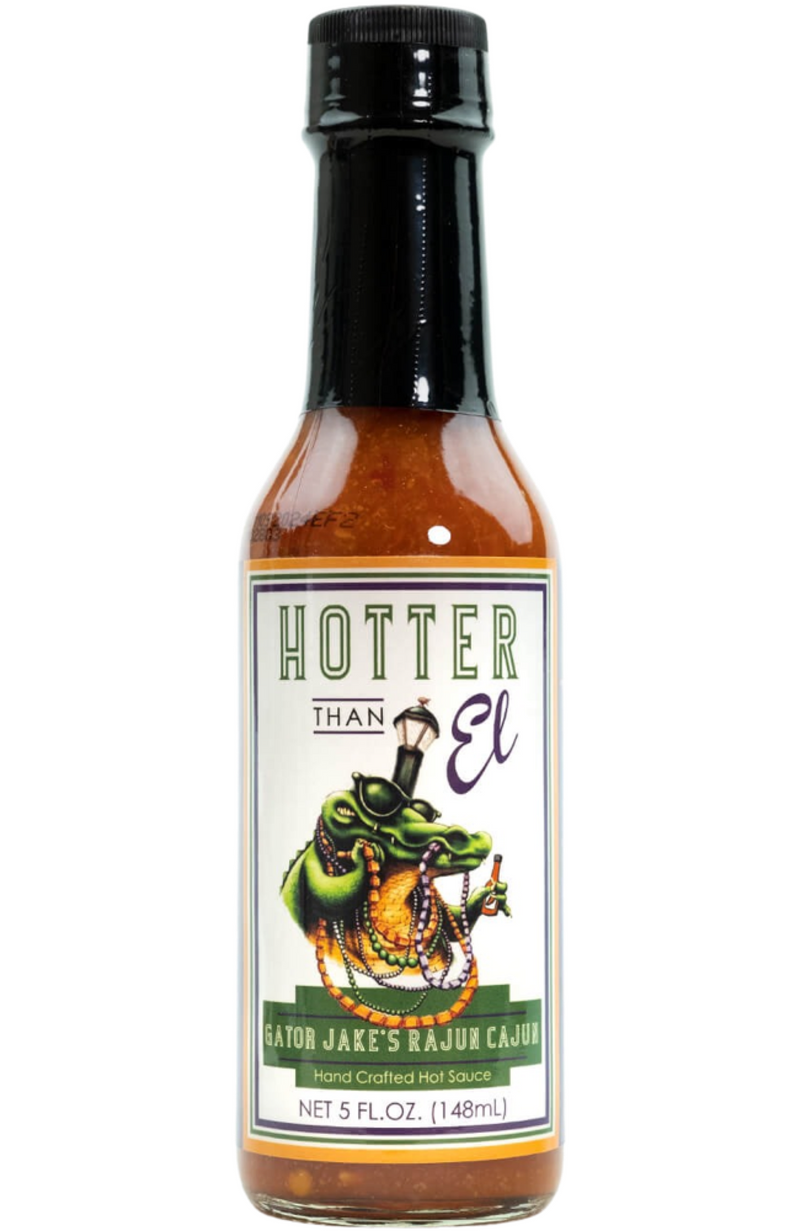 Hotter than El - Gator Jake's Rajun Cajun Hot Sauce 148ml