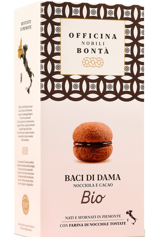 Officina Nobili Bonta - Baci Dama Cacao Bio 180G Biscuit
