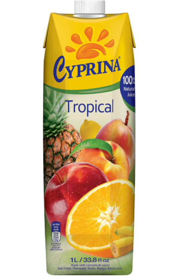 Cyprina Tropical Juice 1Ltr