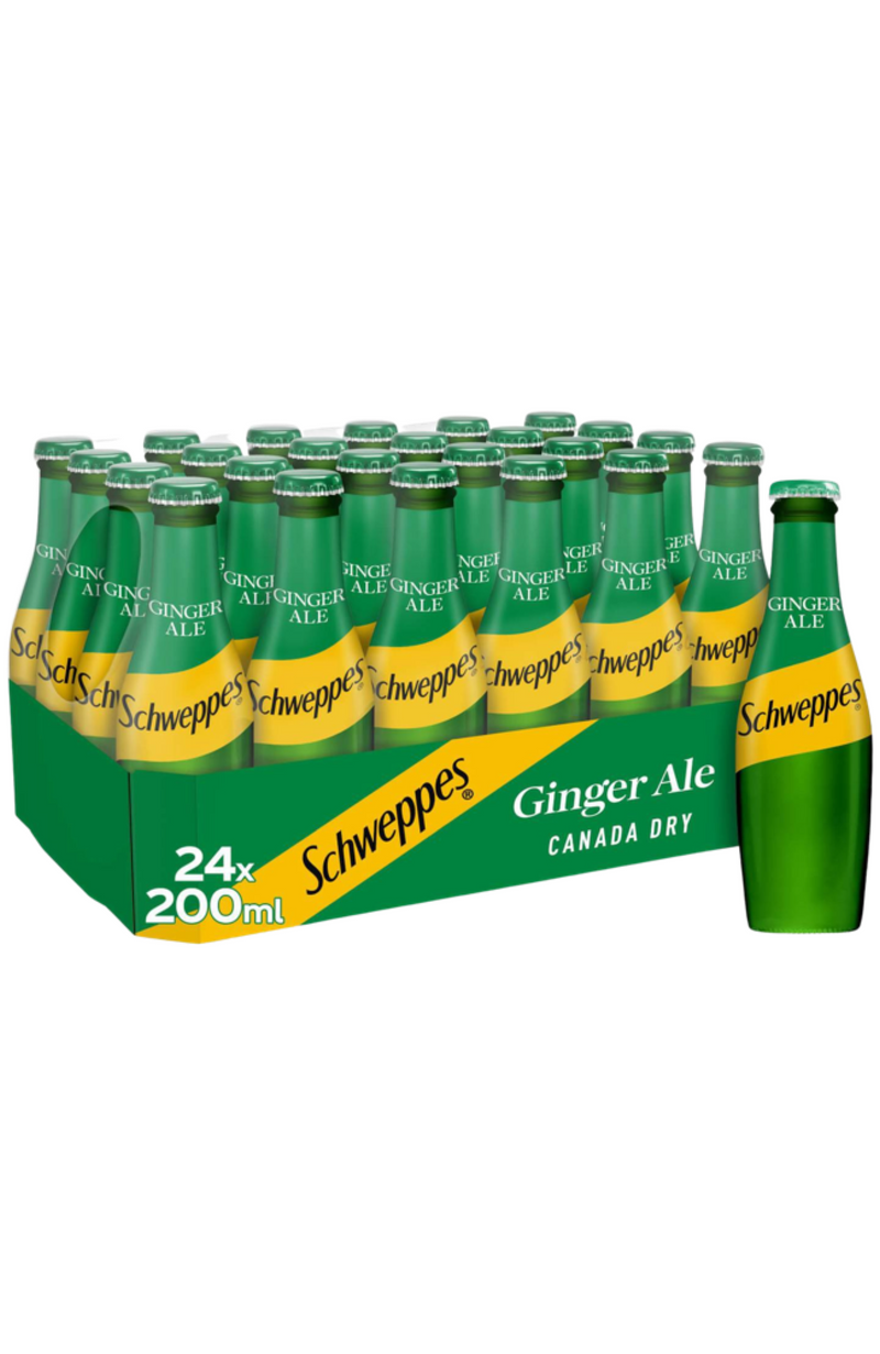 Schweppes Ginger Ale 200ml x 24 bottles
