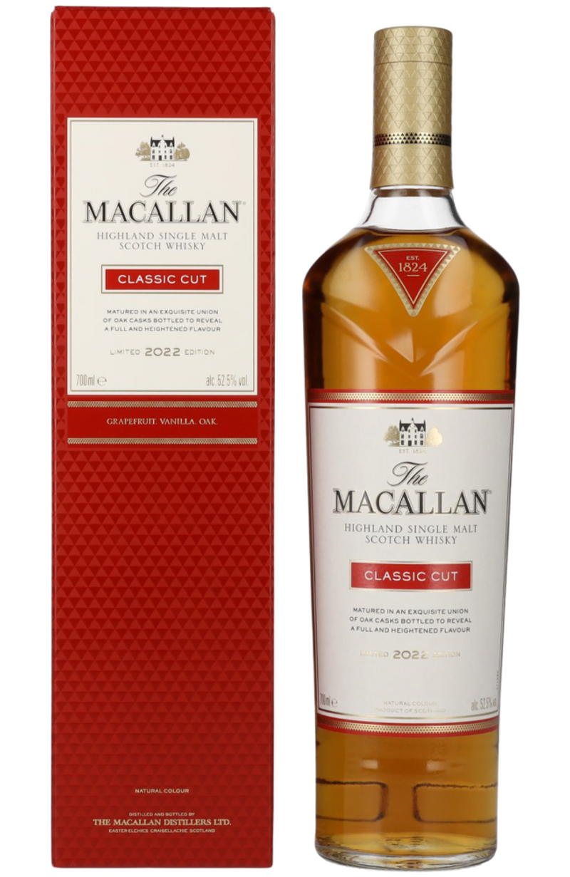 Macallan Classic Cut 2022 Limited Edition + GB 52,5% 70cl