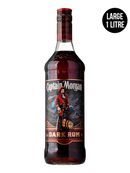 Captain Morgan Black Label Dark Rum, 1LTR Malta- Spades Wines & Spirits | Buy alcohol online | Buy Alcohol malta | Alcohol delivered to your door | Buy Captain Morgan Malta | Wholesale Spirits | Alcohol Importer | Buy Spirits online | Spirits Malta | Rum Malta