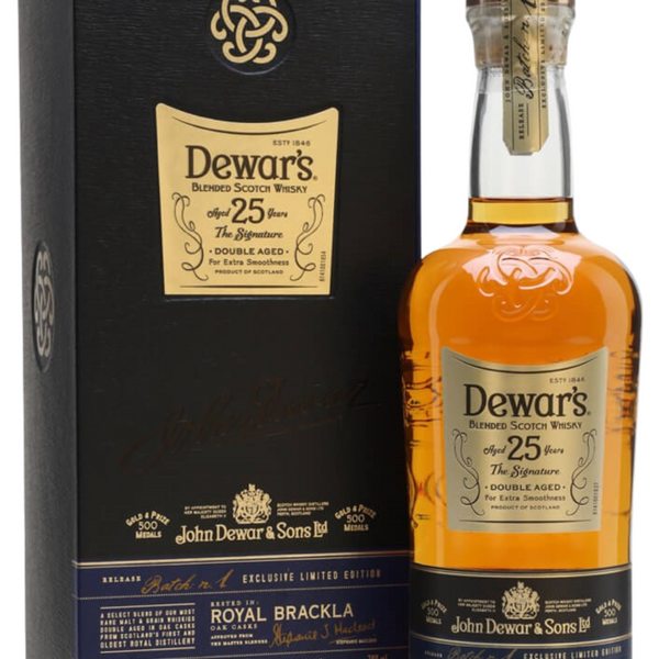 Dewar's 25 Years + GB 70cl – Spades Wine & Spirits | 4000+ Brands