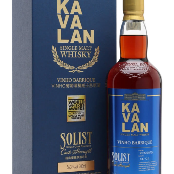 Kavalan Solist Vinho Barrique + GB 57,1% 70cl – Spades Wine