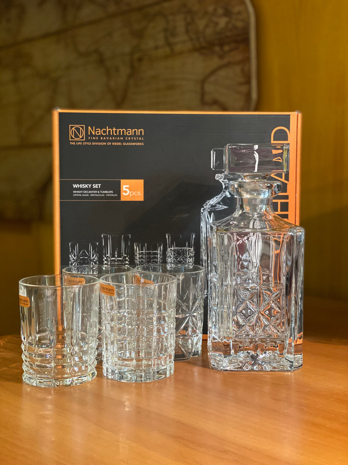 Nachtmann - Highland Whisky set 5 Pcs – Spades Wine & Spirits | 4000+ Brands
