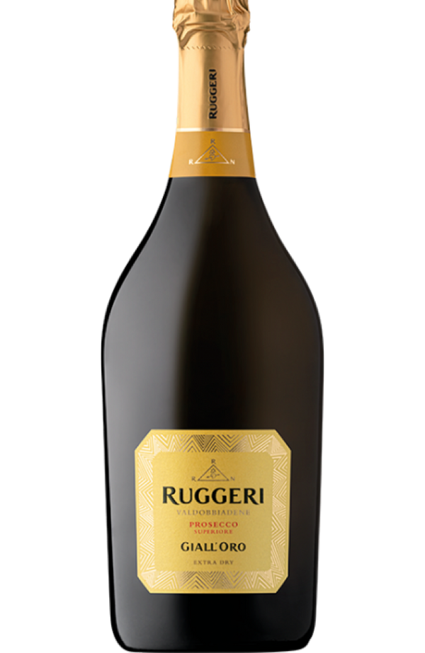 ロシア　ウラルベレゾフスキー金鉱床産No1041 Ruggeri Giall'Oro - Magnum Prosecco Valdobbiadene DOCG Extra Dry