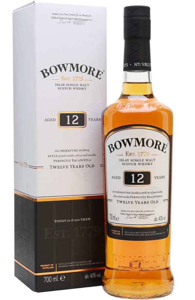 Bowmore 12 Year Old 70cl 40% | Buy Whisky Malta 