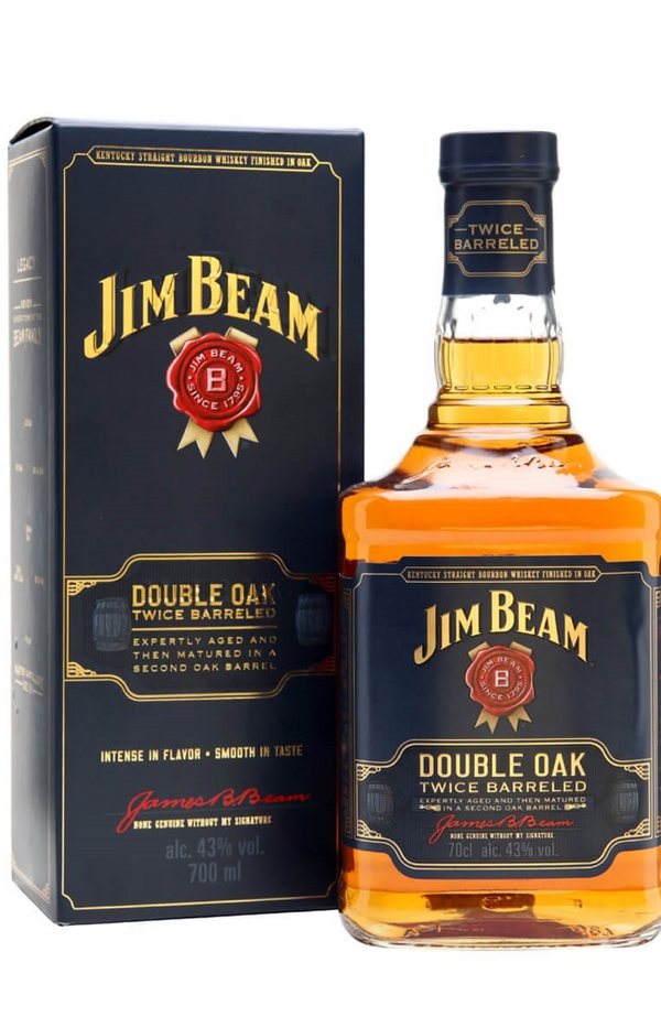 Jim Beam Double Oak 43% 70cl | Buy Whisky Malta 