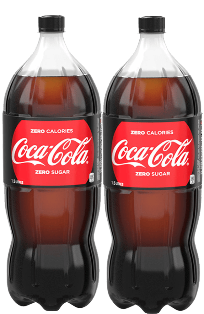Coca Cola Zero 1.5ltr x 6 bottles