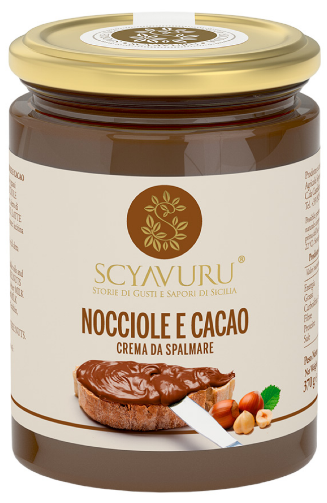 Scyavuru - Hazelnuts and Cocoa Cream 370 g