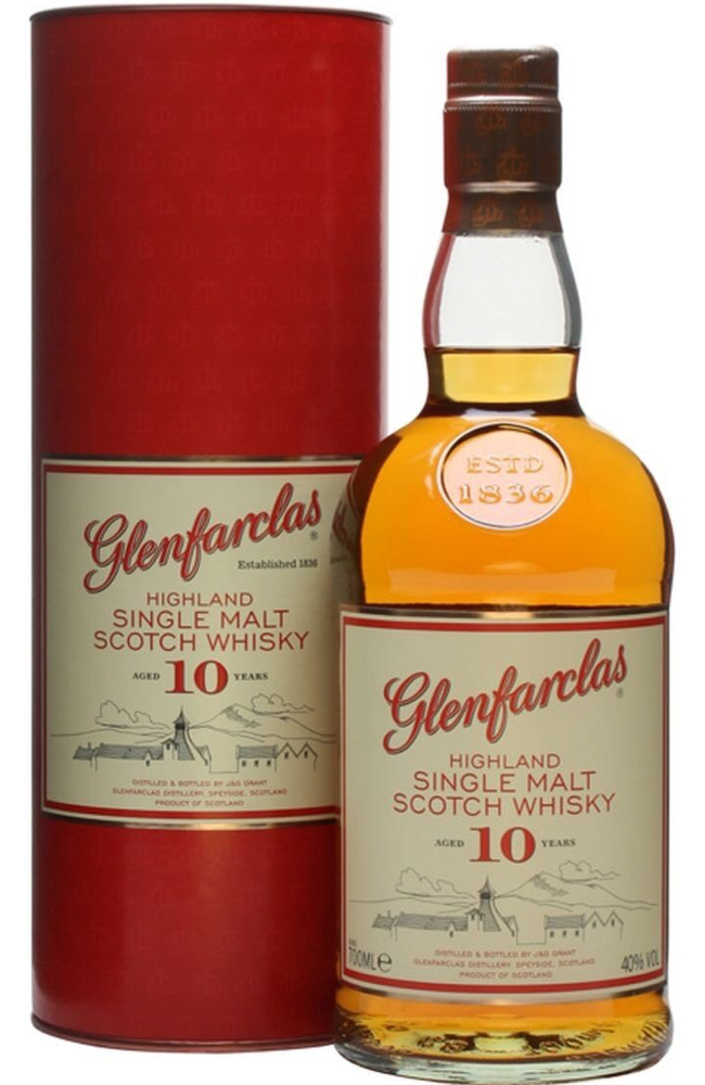 Glenfarclas 10 Year Old 70cl 40% | Buy Whisky Malta