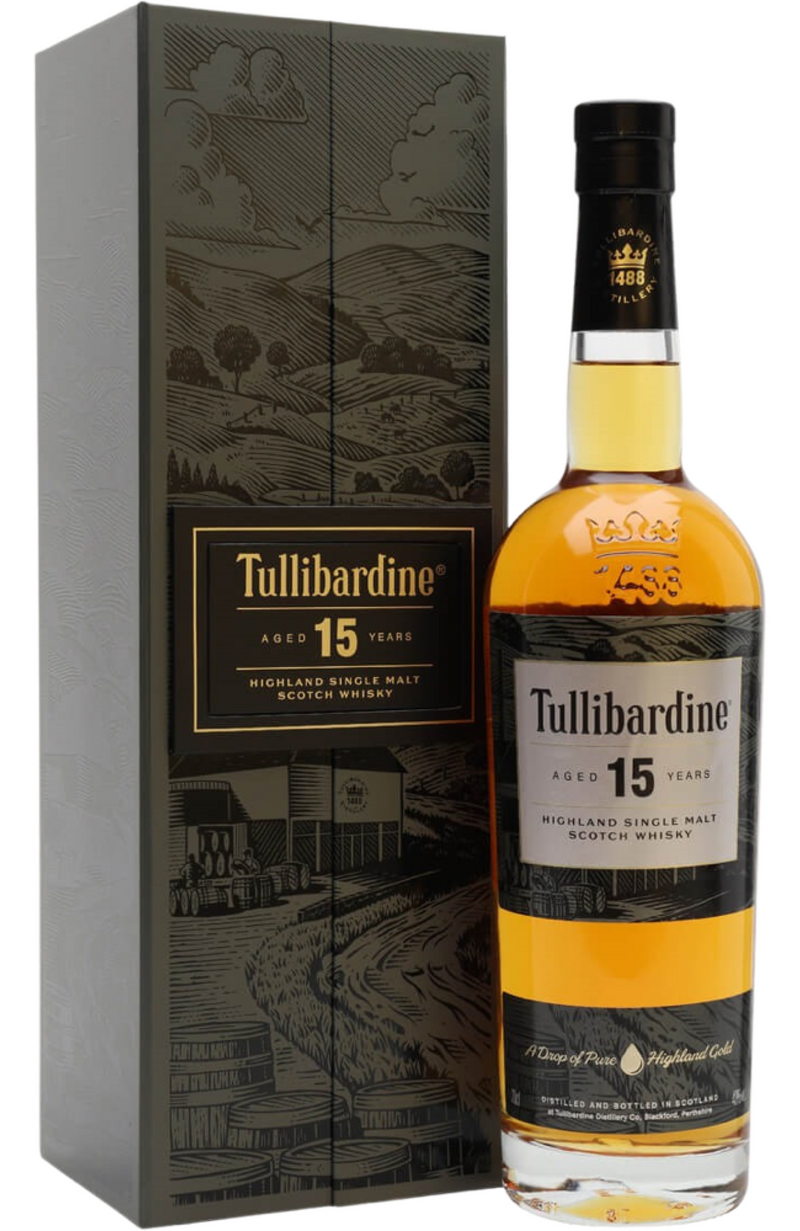 Tullibardine 15 Years + GB 70cl