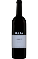 Gaja - Sperss Barolo, 75cl bottle available at Spades Wines & Spirits. A distinguished Barolo made from 100% Nebbiolo grapes. It presents a deep garnet color with aromas of red cherries, rose petals, and earthy undertones. On the palate, it is full-bodied and complex, offering flavors of dark fruit, tobacco, and firm tannins, with a long, elegant finish. Ideal for pairing with braised meats, truffle dishes, or aged cheeses.