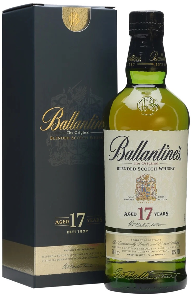 Ballantine's 17 Year Old Blended Scotch Whisk 70cl 40% | Buy Whisky Malta 