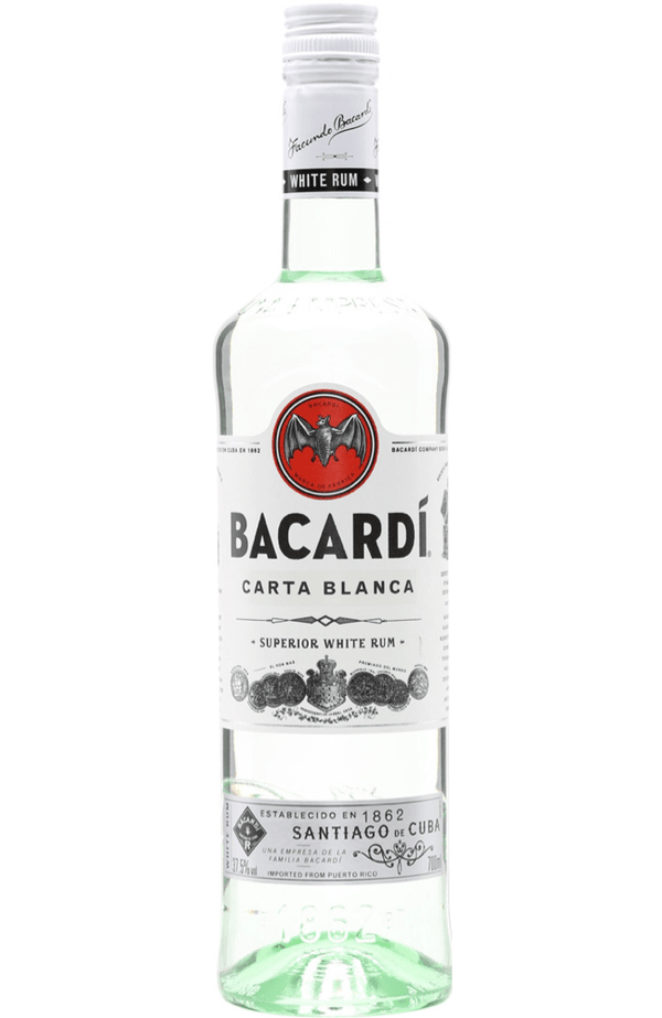 Bacardi Blanca Original Premium Rum, 1LTR Malta | Buy Rum Malta