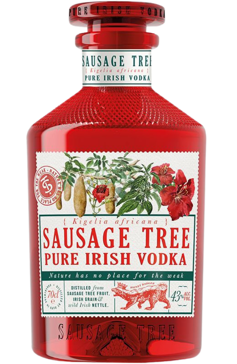 Gunpowder Sausage Tree Pure Irish Vodka 43% 70cl