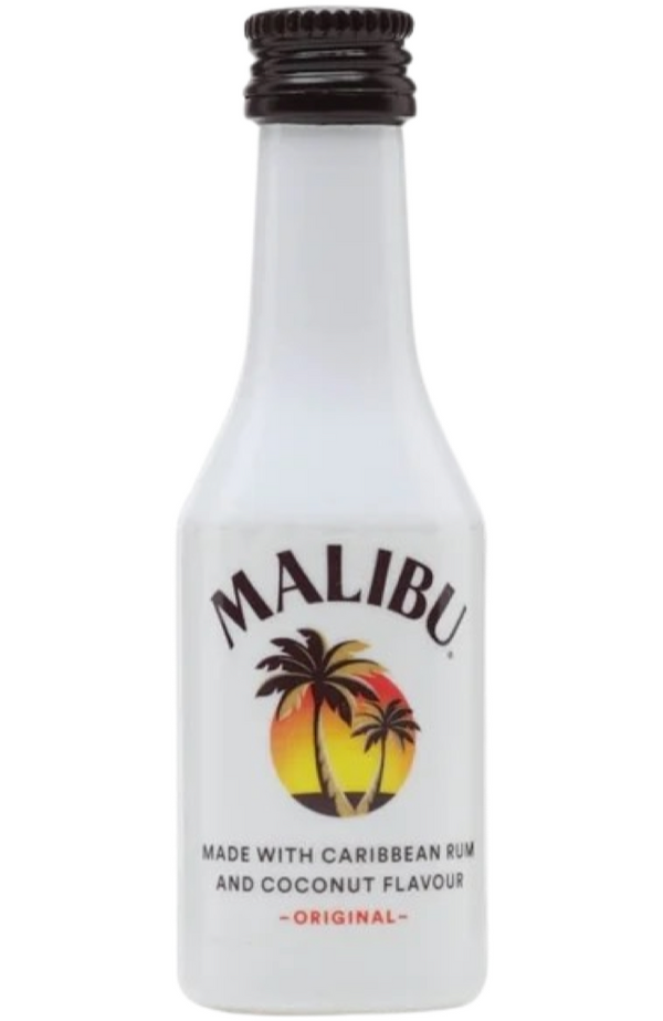 Miniature Malibu Coconut Rum